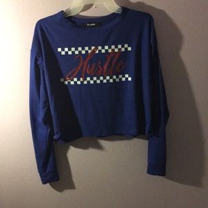 LONG SLEEVE CROP TOP !